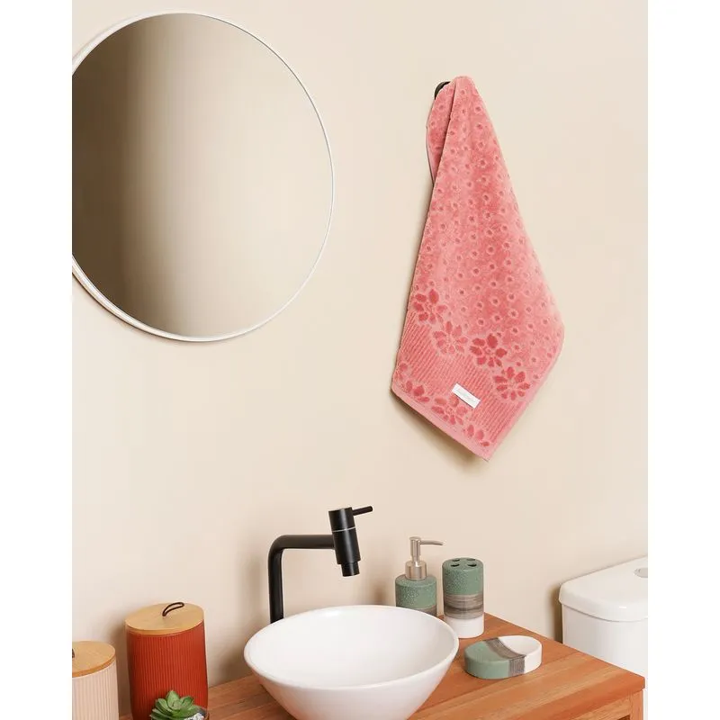 Toalha De Rosto Buddemeyer 80 X 48cm Lollipop Rosa UN