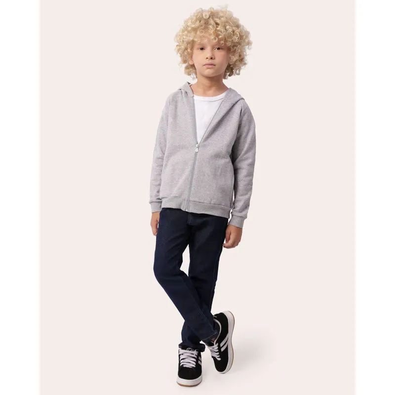 Calça Jeans Infantil Skinny Pespontada Azul 6
