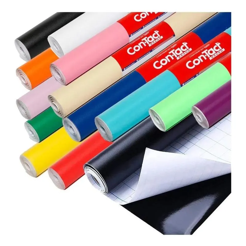 Papel Adesivo Contact Fosco 1m X 45cm