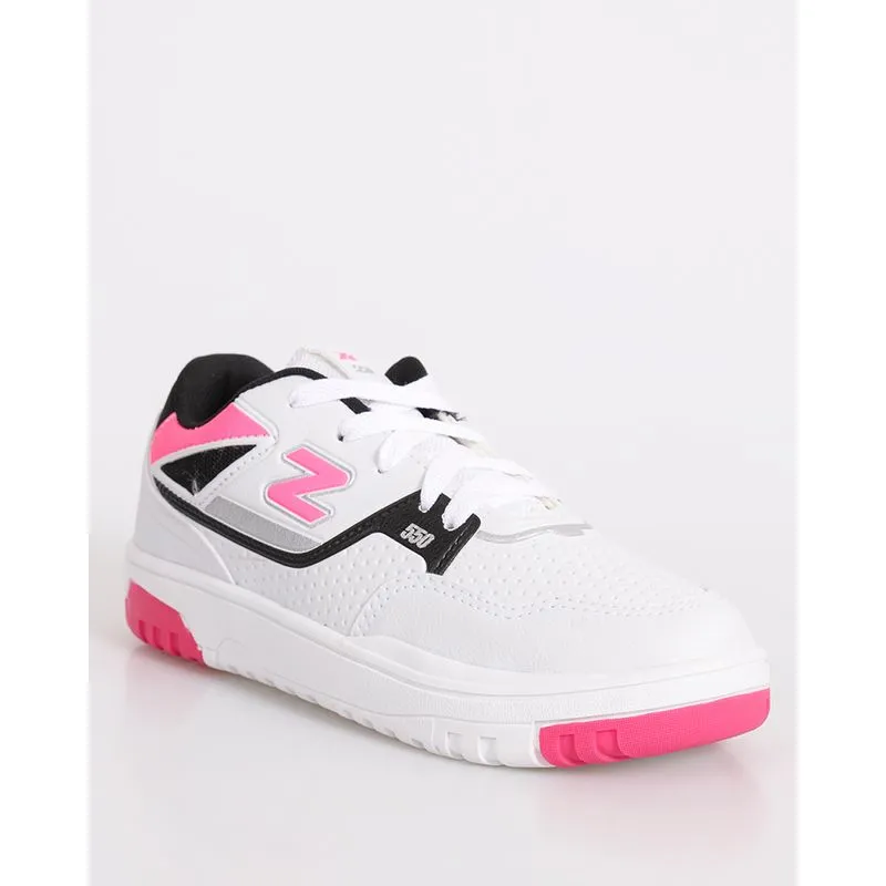 Tênis Infantil Casual Com Recortes Branco 34