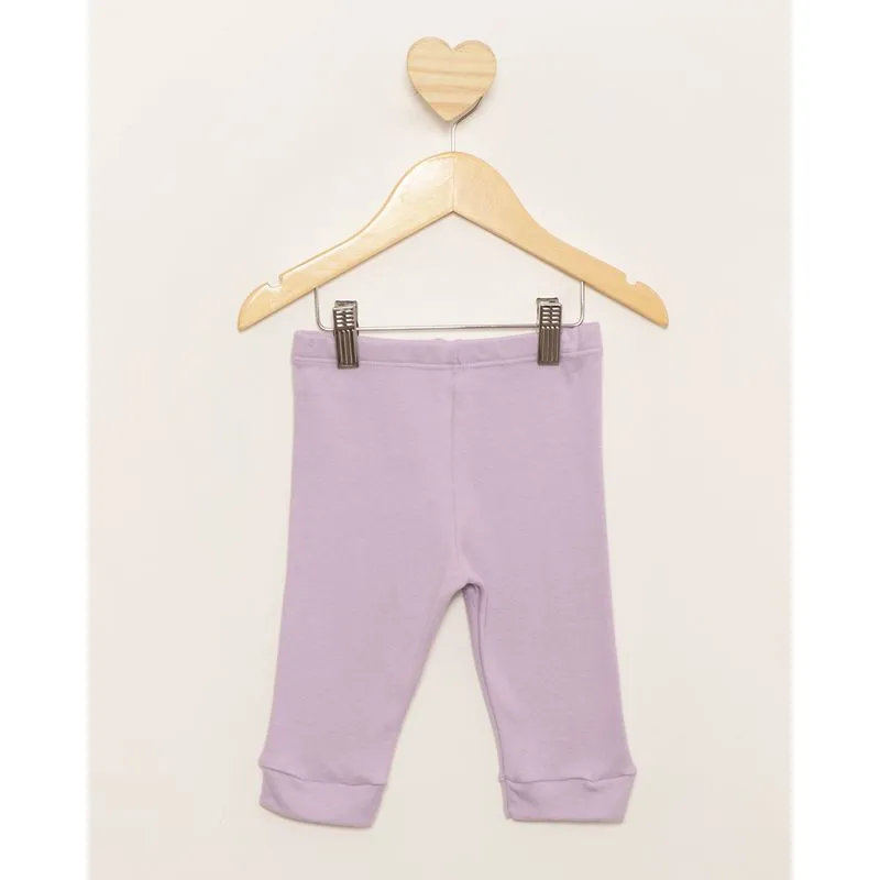 Calça Bebê Jogger Lisa Lilás G