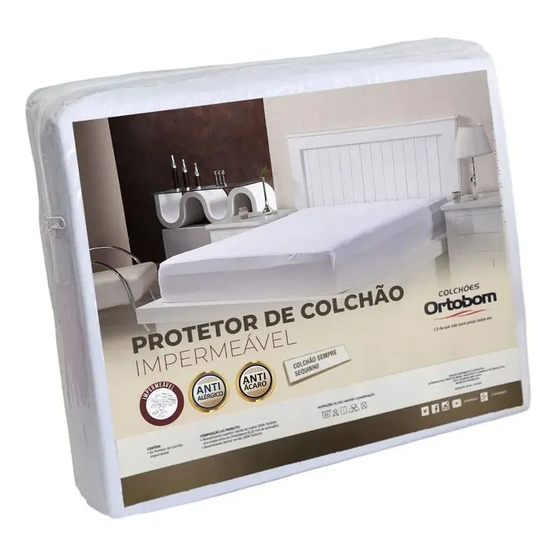 Protetor P/colchão Impermeável Ortobom Queen 1,60 X 2,00cm