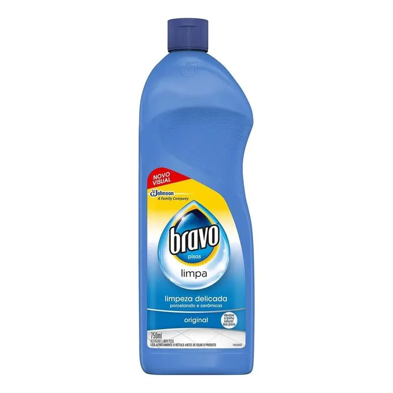 Bravo Limpador Para Cerâmica E Porcelanato 750ml