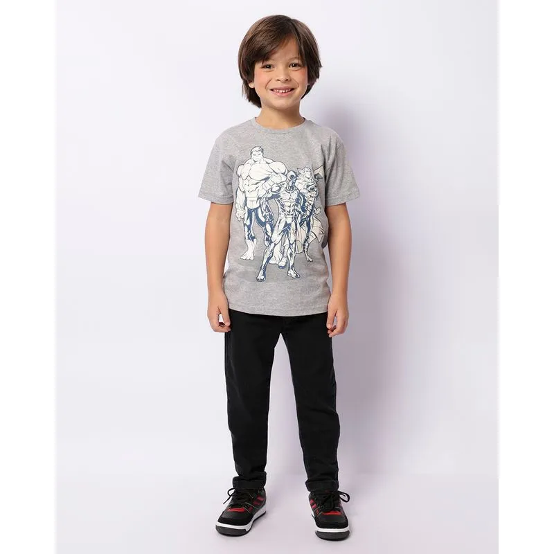 Calça Jeans Infantil Skinny Com Bolsos Preta 4