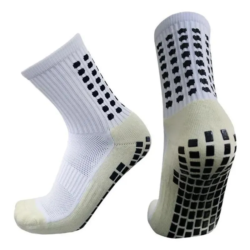 10x Kit 3 Pares Meia Antiderrapante Esportiva Futebol Trein