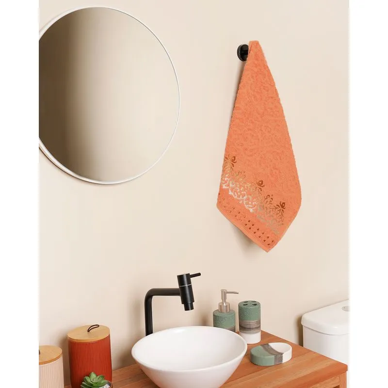 Toalha De Rosto 46cm x 70cm Royale Laranja UN