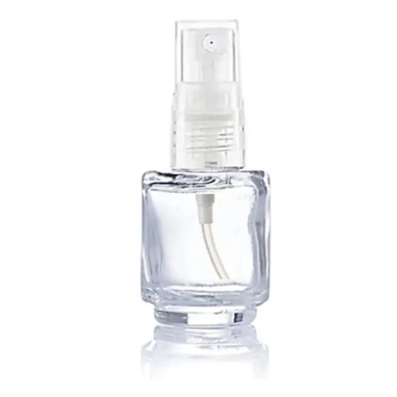 5x 50 Flaconetes 5ml Vidro Spray Transparente Amostra Perfum