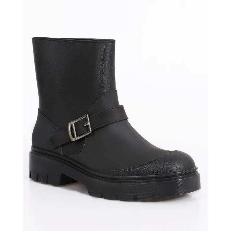 Bota Feminina Coturno Nomad Zaxy Preta 38