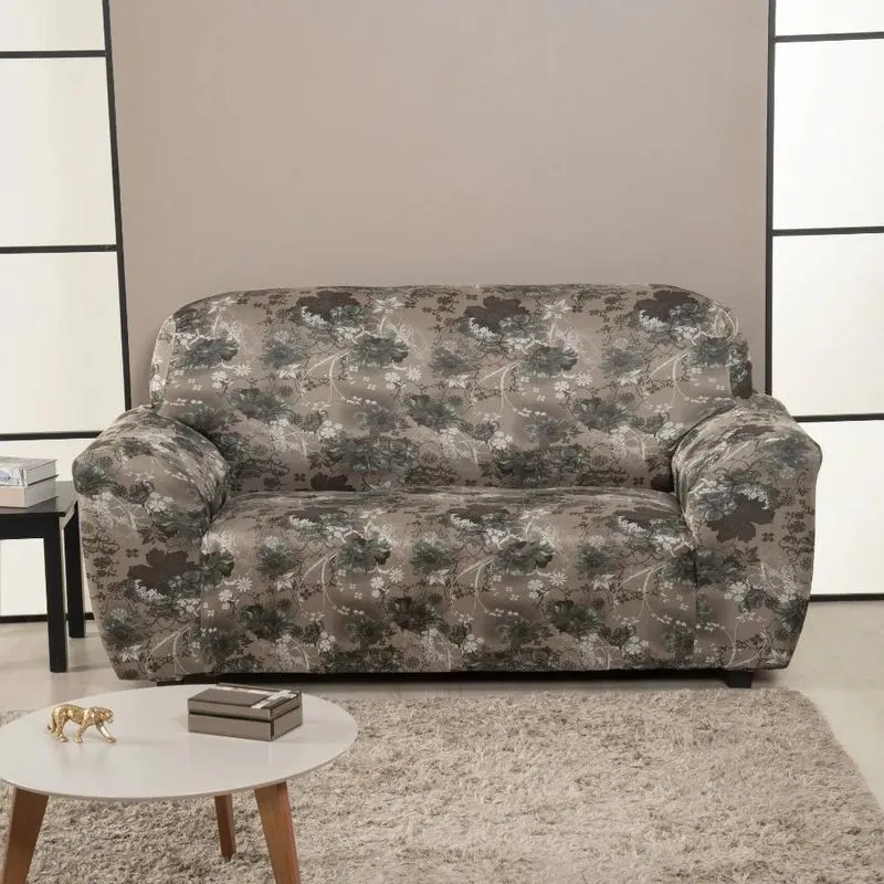 Capa De Sofá Elastex Premium Várias Estampas 2 E 3 Lug Adele