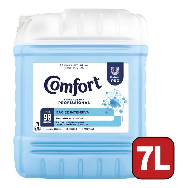 5x Comfort Pro Amaciante Lavanderia 7l