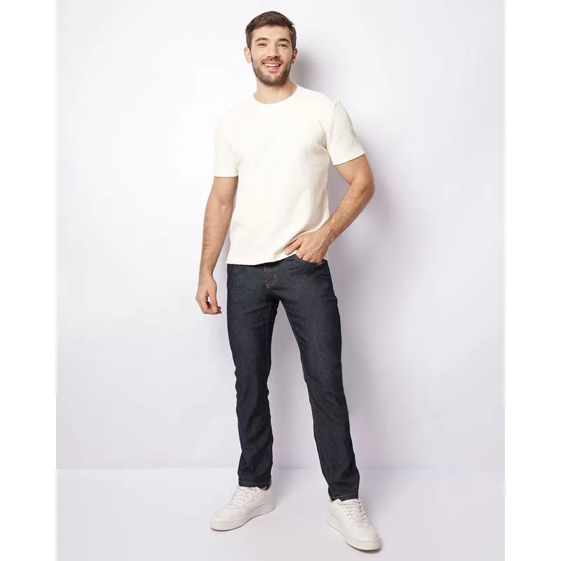 Calça Jeans Masculina Slim Tradicional Azul 44