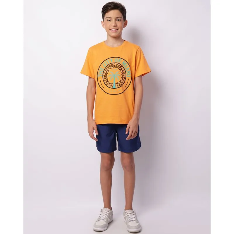 Bermuda Juvenil Microfibra Com Bolsos Marinho 14