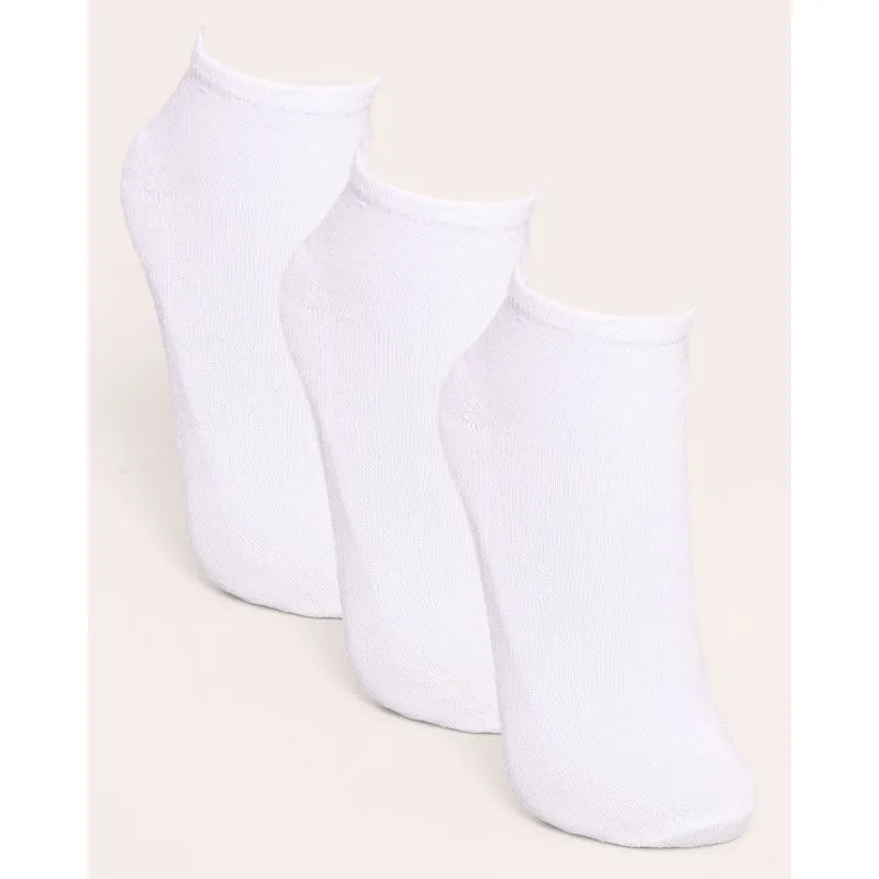 Kit Meia Masculina Cano Baixo 3 Pares Fitter Branco 39 A 42
