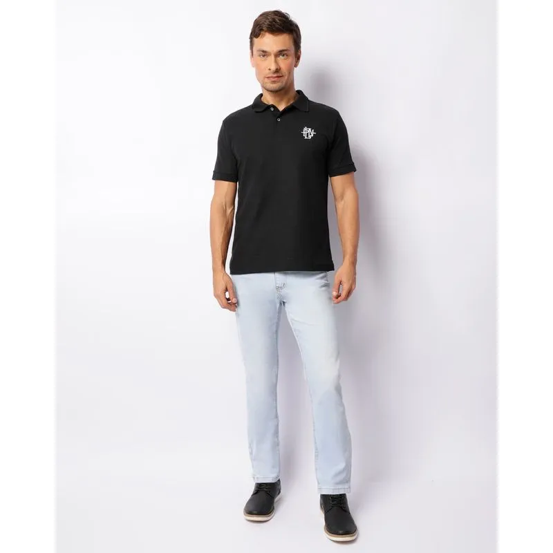 Calça Jeans Masculina Vizzy Slim Com Bolsos Azul 42