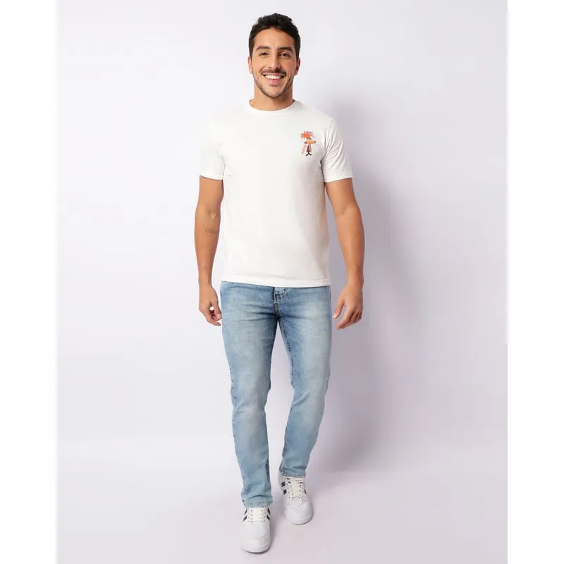 Calça Jeans Masculina Vizzy Slim Azul Claro 38