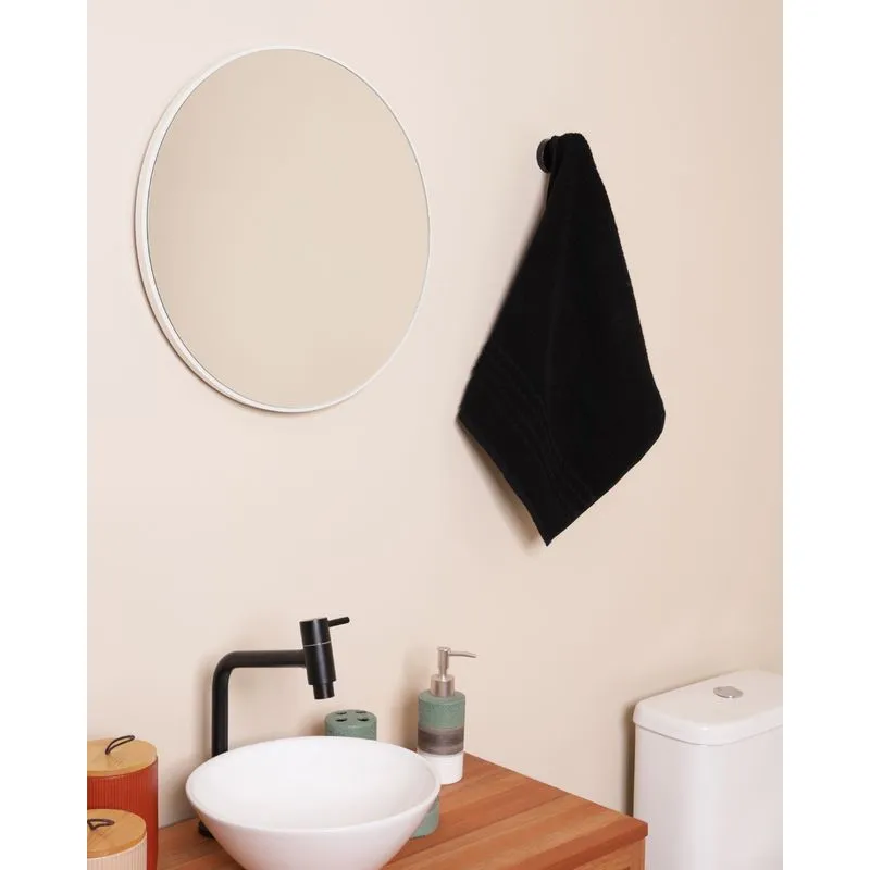 Toalha De Rosto Buddemeyer Extra Soft 48cm x 75cm Tulum Preta UN