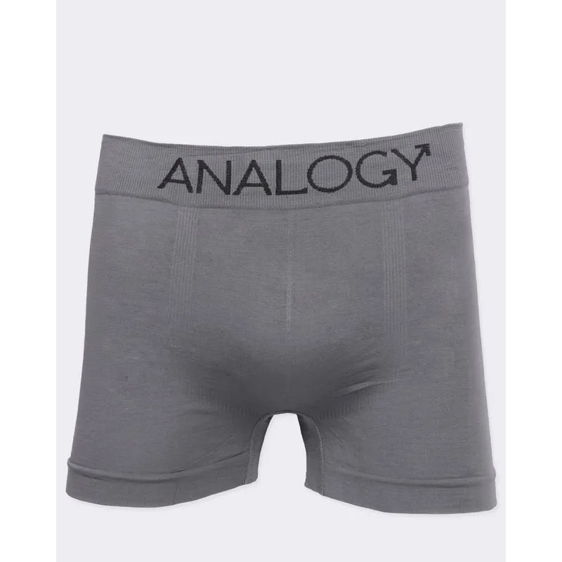 Cueca Masculina Boxer Analogy Cinza GG