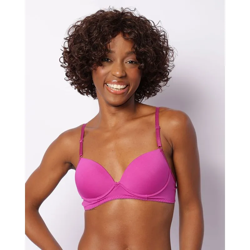 Sutiã Feminino Base Com Bojo Roxo 42