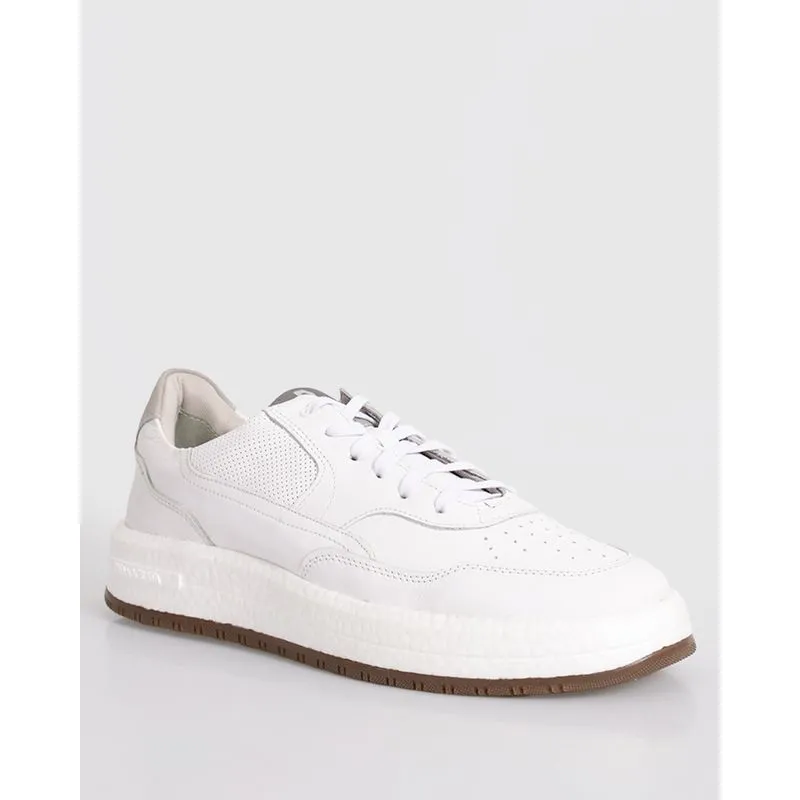 Tênis Masculino Casual Couro Democrata Pulse Branco 38