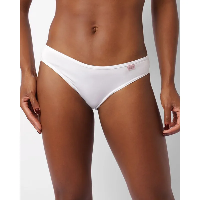 Calcinha Feminina Biquíni Branca M