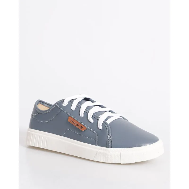 Tênis Feminino Casual Azul 35