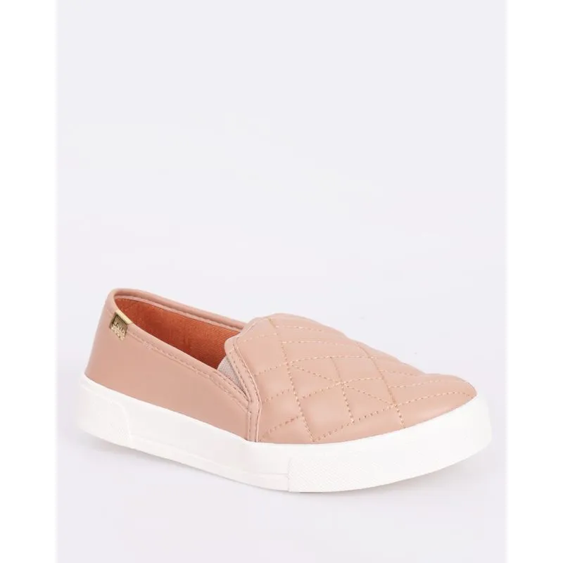Tênis Feminino Giovanna Dias Slip On Matelassê Rosa 35