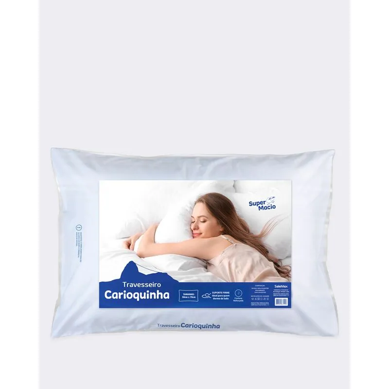 Tavesseiro Carioquinha Salehtex 50cm x 70cm Branco UN