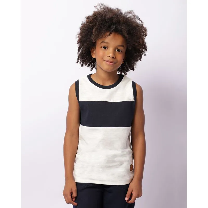 Regata Infantil Com Recortes Aplicação Dinossauro Off White 4