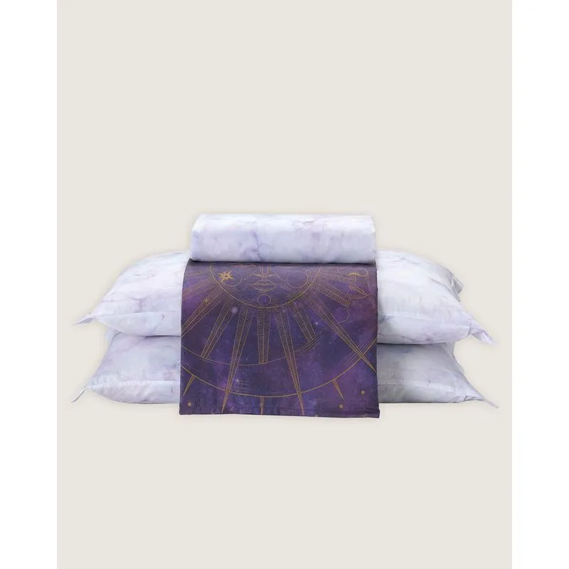 Jogo Cama Casal BBB Magia Algodão Döhler Lilás UN