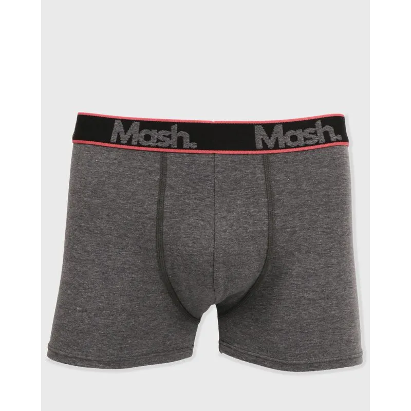 Cueca Masculina Boxer Mash Lisa Cinza GG