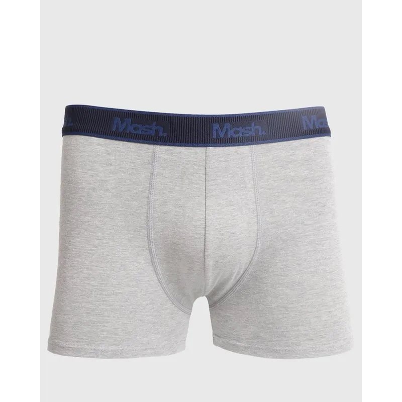 Cueca Masculina Boxer Mash Cinza GG