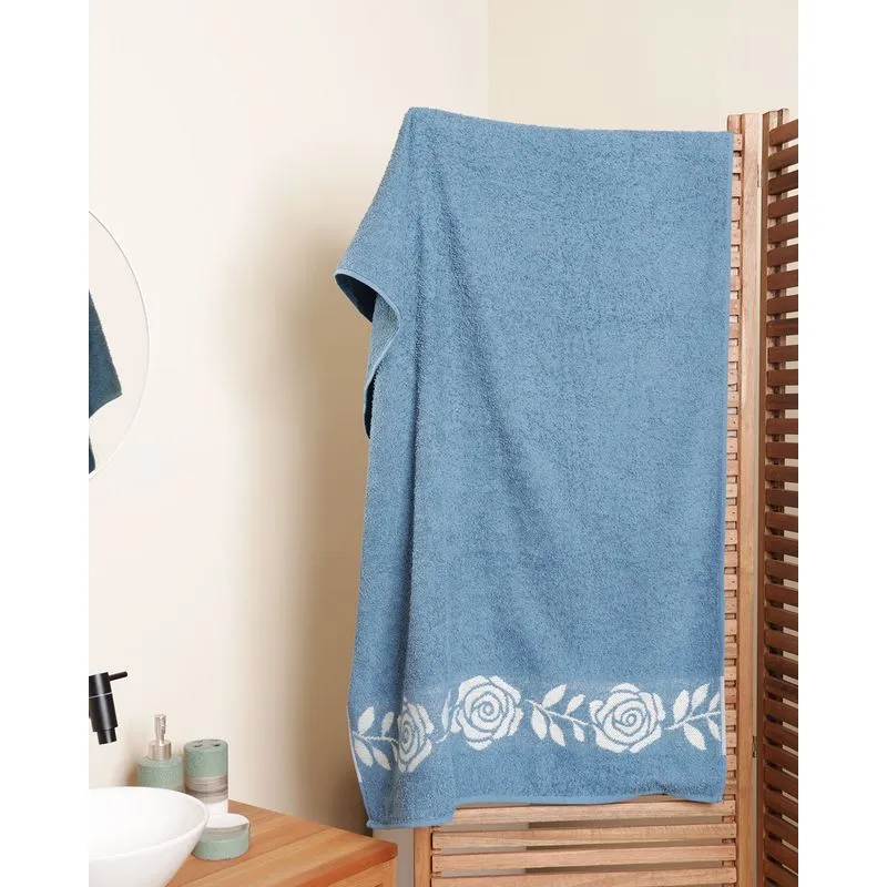 Toalha Banho Camesa 70cm x 140cm Siena Azul UN