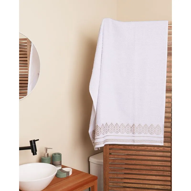 Toalha De Banho 60cm x 1,25m Viena Branco UN