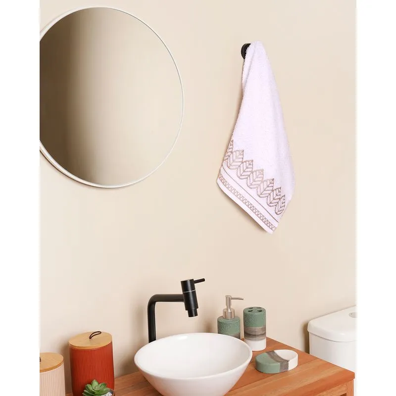 Toalha De Rosto 46cm x 70cm Viena Branca UN