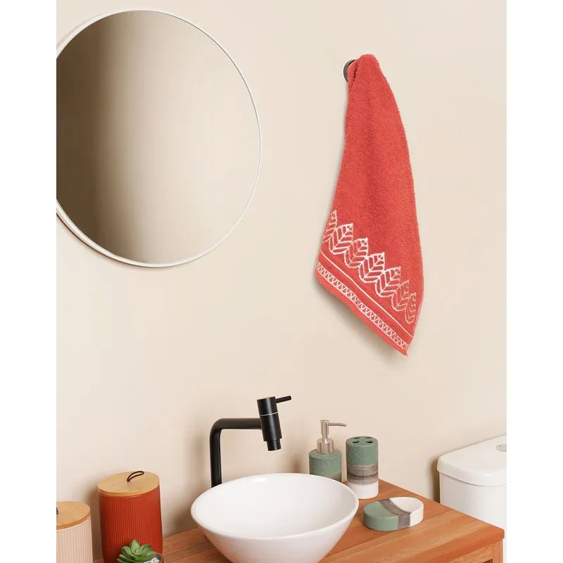 Toalha De Rosto 46cm x 70cm Viena Vermelha UN