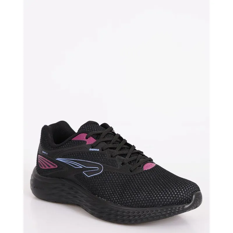 Tênis Feminino Esportivo Rainha Drive Preto 35