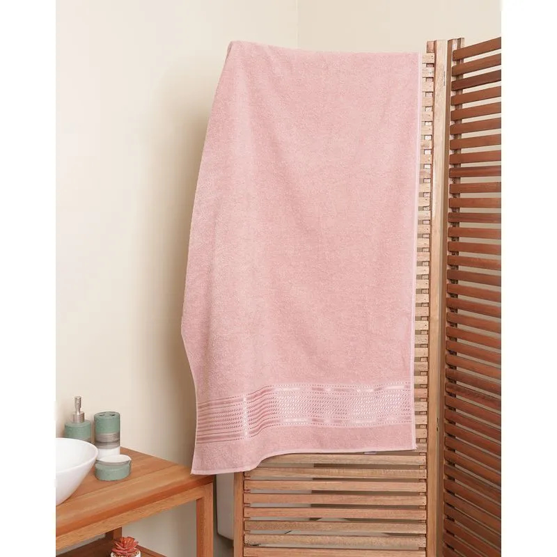 Toalha de Banho Camesa 70cm x 140cm Eletra Rosa UN