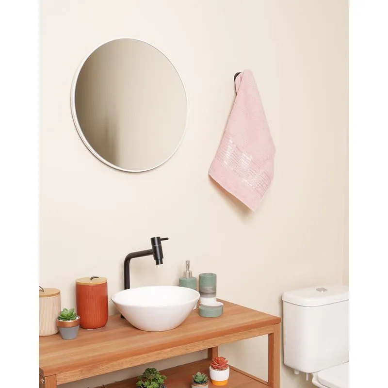 Toalha De Rosto Camesa 45cm x 70cm Eletra Rosa UN