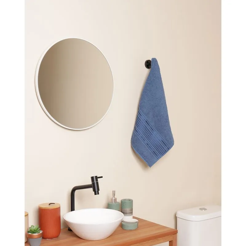 Toalha De Rosto Camesa 45cm x 70cm Eletra Azul UN