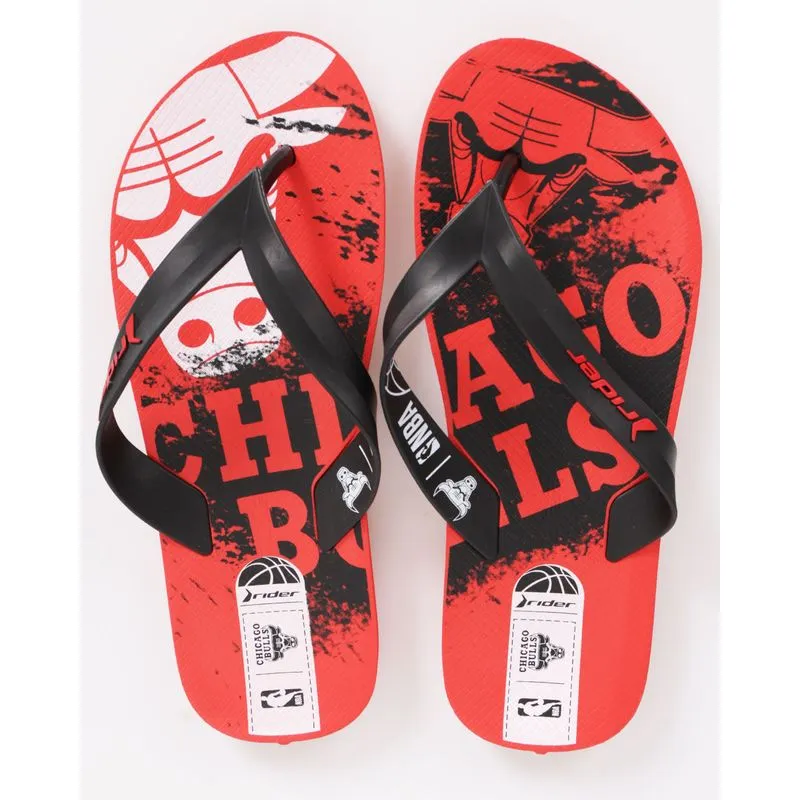 Chinelo Masculino Rider NBA Vermelho 43/44