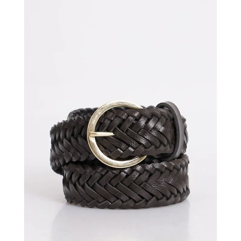 Cinto Feminino Trece Com Fivela Marrom M