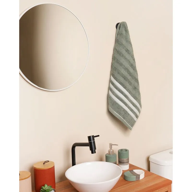 Toalha De Rosto 50cm x 70cm Jacquard Asti Verde UN