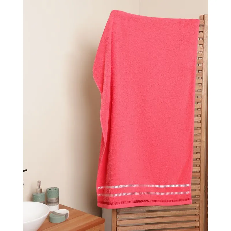 Toalha de Banho Corttex 65cm x 135cm Amalfi Rosa UN