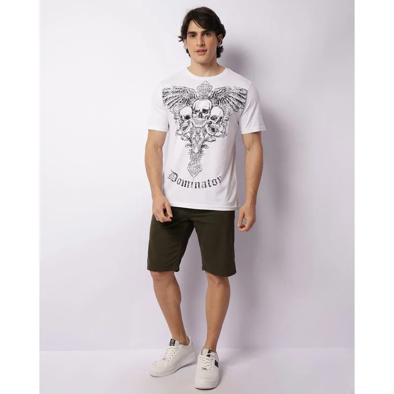Bermuda Sarja Masculina Reta Tradicional Verde 42