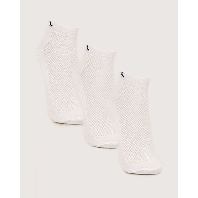 Kit 3 Pares De Meia Masculina Soquete Lupo Branco UN