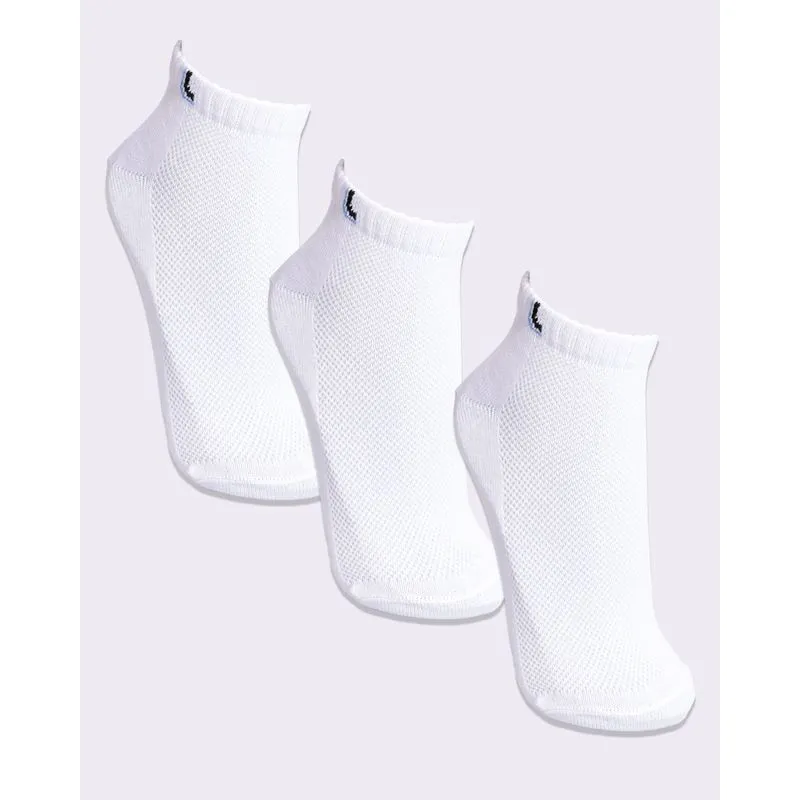 Kit 3 Pares De Meia Soquete Lupo Branca 41 A 44