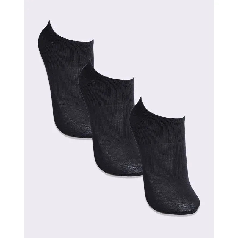 Kit 03 Pares de Meia Masculina Cano Curto Preto 41 A 44
