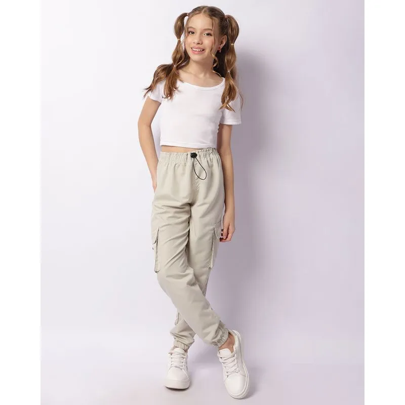 Calça Juvenil Cargo Stopper Bege 10