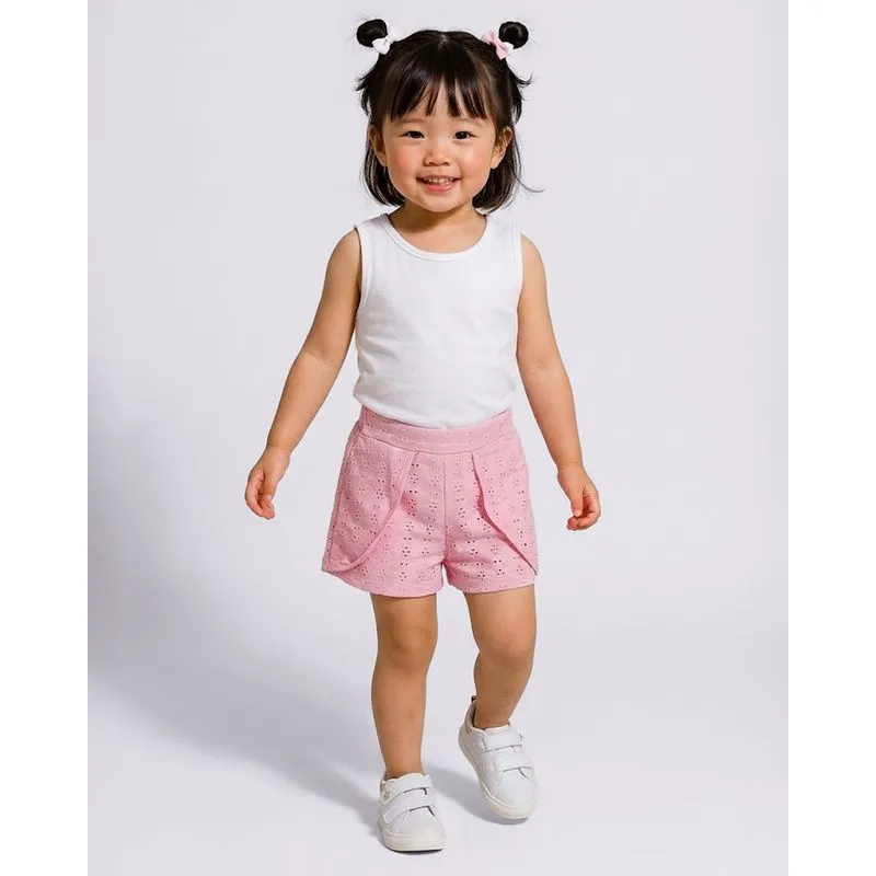 Short Bebê Curto Laise Rosa 2