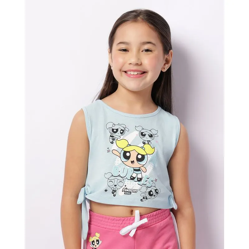 Regata Infantil Cartoon As Meninas Superpoderosas Lindinha Azul 10